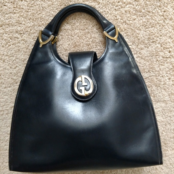 Gucci Handbags - Authentic Vintage Gucci Stirrup Handbag